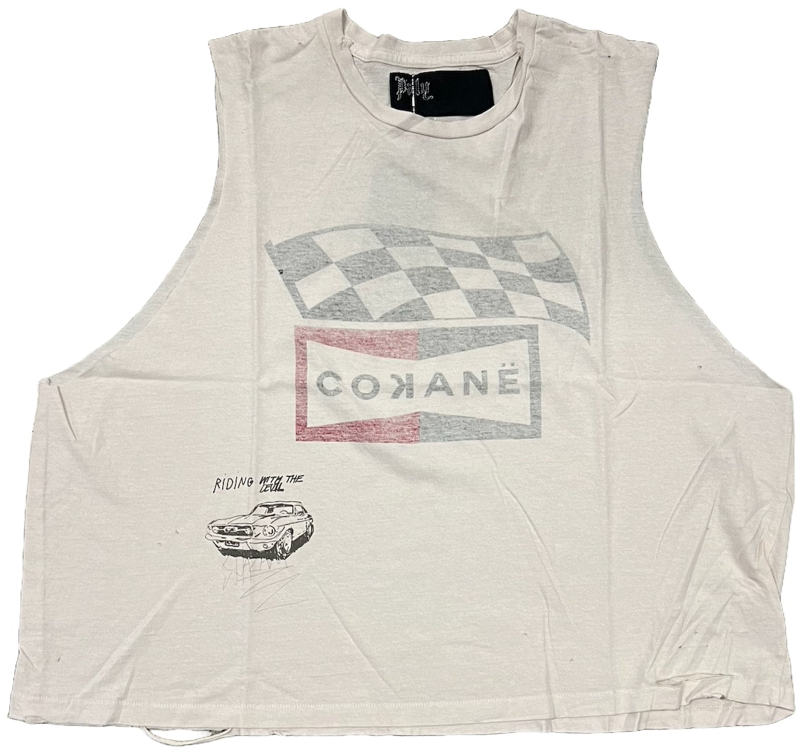 Paly 'Cokane' White Cutoff