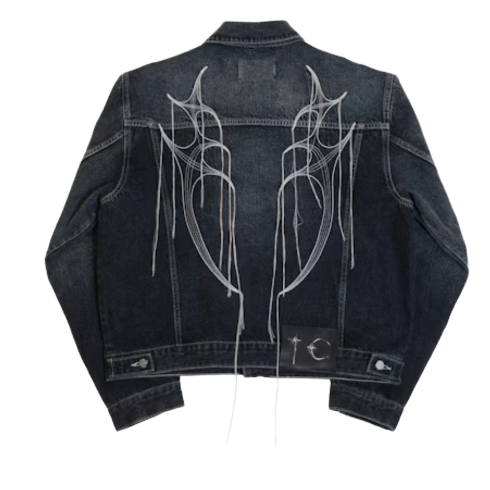 Thug Club 'Tribal Tree' Denim Jacket