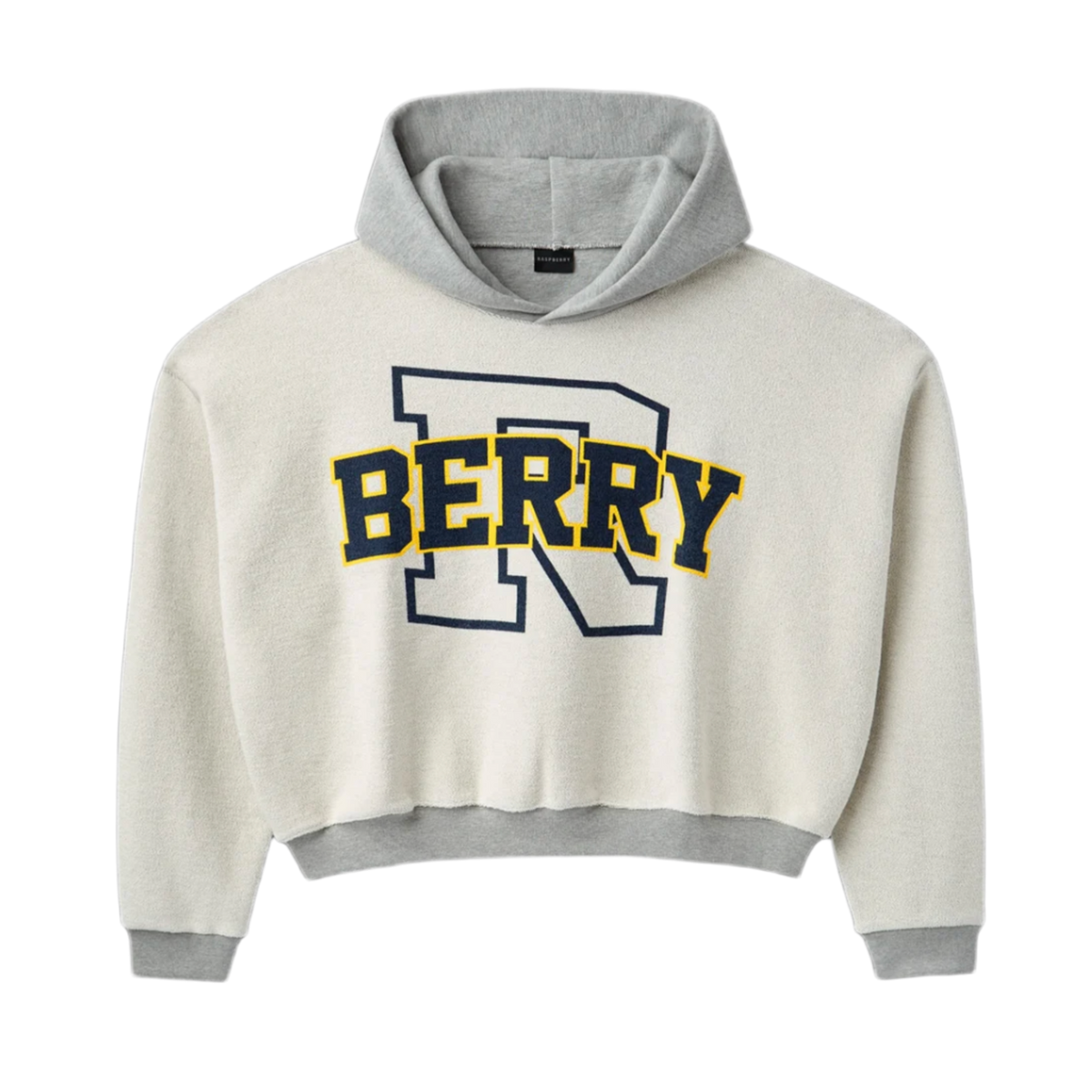 Gold+Vintage Gallery Raspberry Hills 'Grey' Inside Out Hoodie