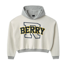 Gold+Vintage Gallery Raspberry Hills 'Grey' Inside Out Hoodie