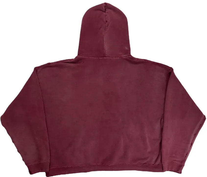 Enfants Riches Déprimés 'Logo' Maroon Hoodie