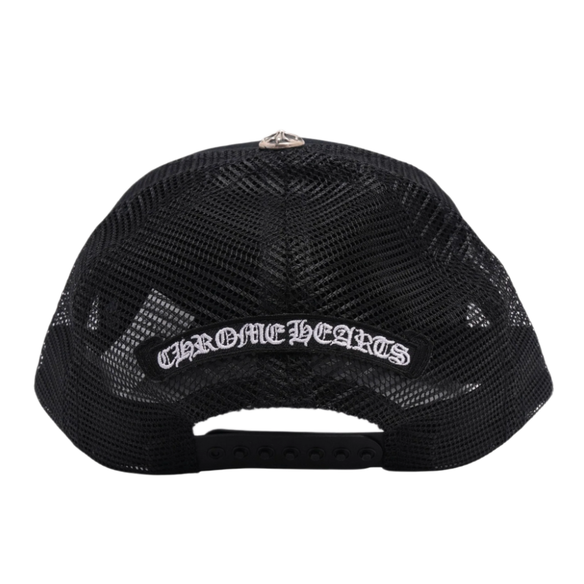 Chrome Hearts 'White Cross' Cemetery Trucker Hat