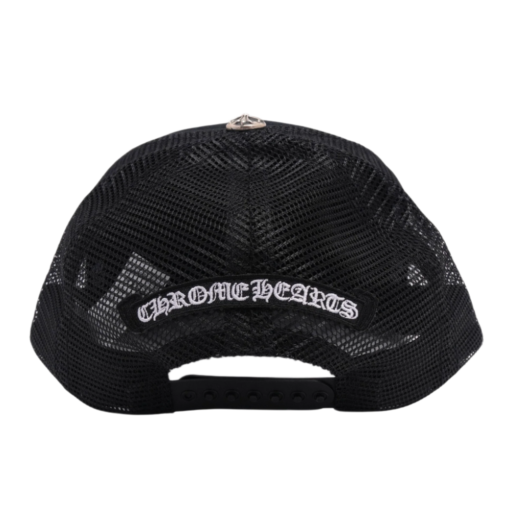 Chrome Hearts 'White Cross' Cemetery Trucker Hat
