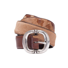 Chrome Hearts 'Aspen Exclusive' Horsehair Gunslinger Brown Belt