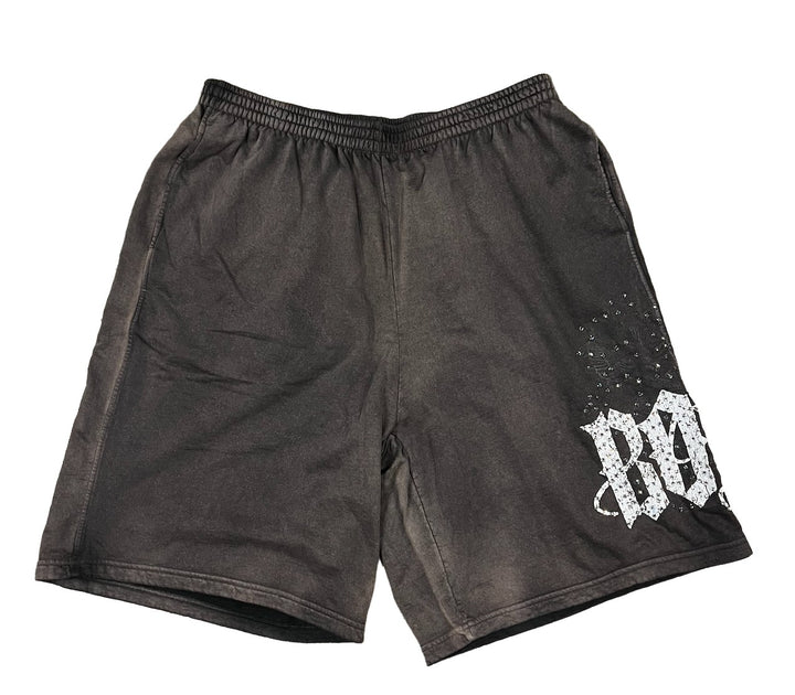 Bossi 'Black Dragon' Washed Brown Shorts