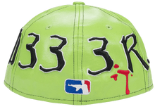 Murd333r.fm 'Monster' Leather Green Hat
