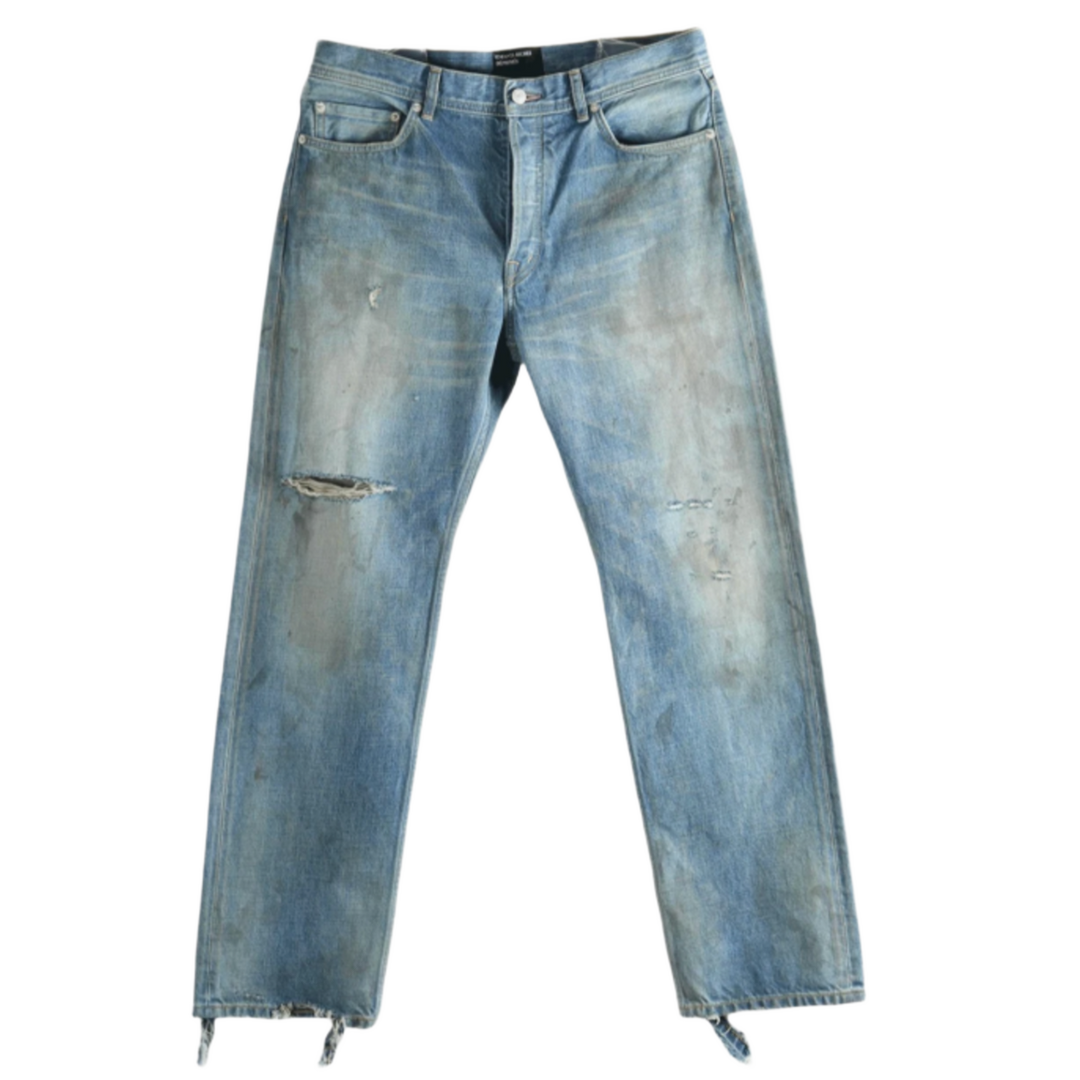 Enfant Riches Deprimes 'Blue' Tommy Tonsil Straight Leg Jeans