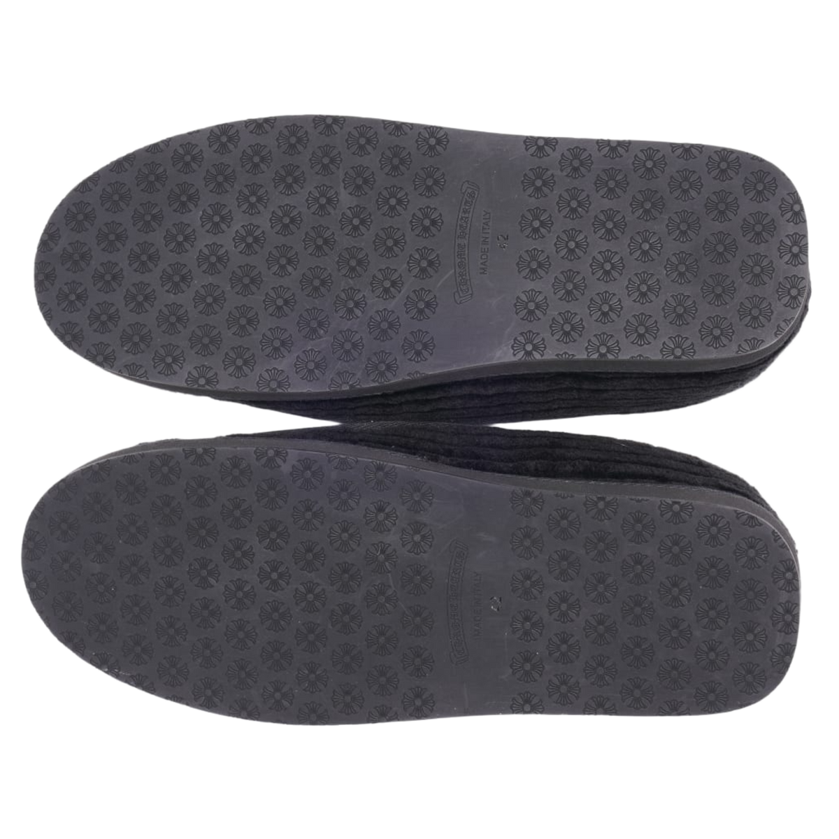 Chrome Hearts 'Black' Dagger Slippers