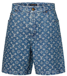 Louis Vuitton Monogram Denim Shorts