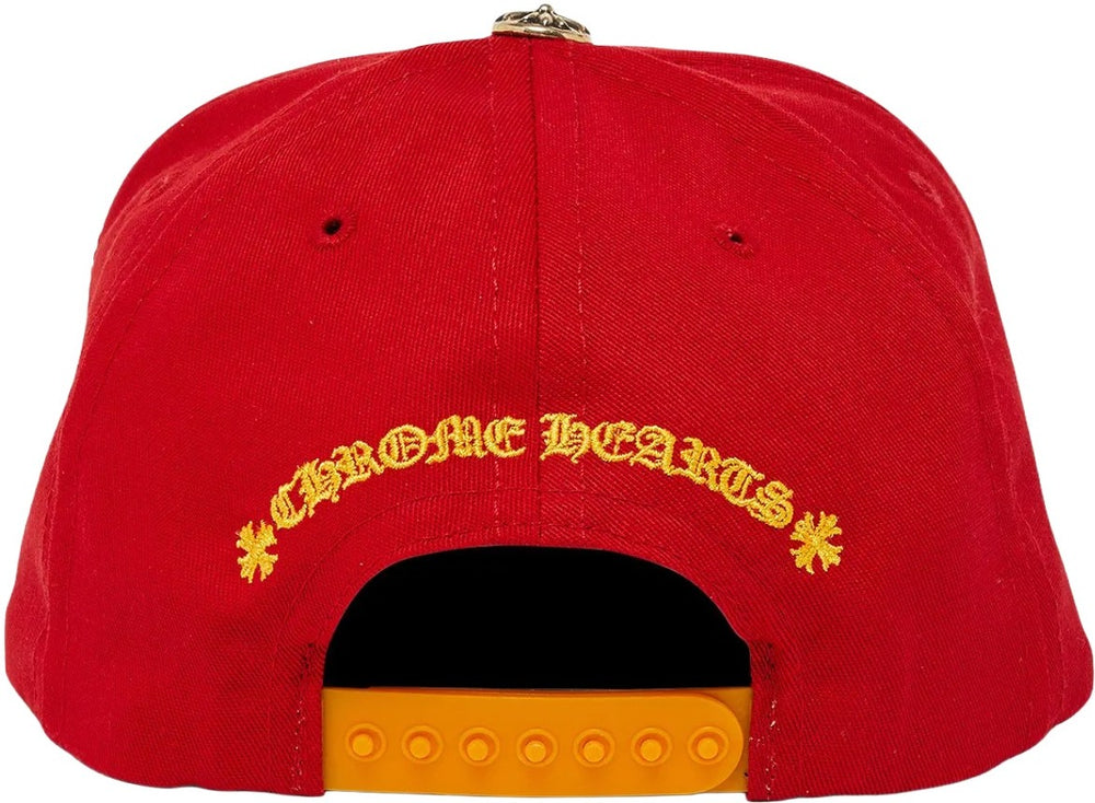 Chrome Hearts 'Red Yellow' CH Baseball Hat