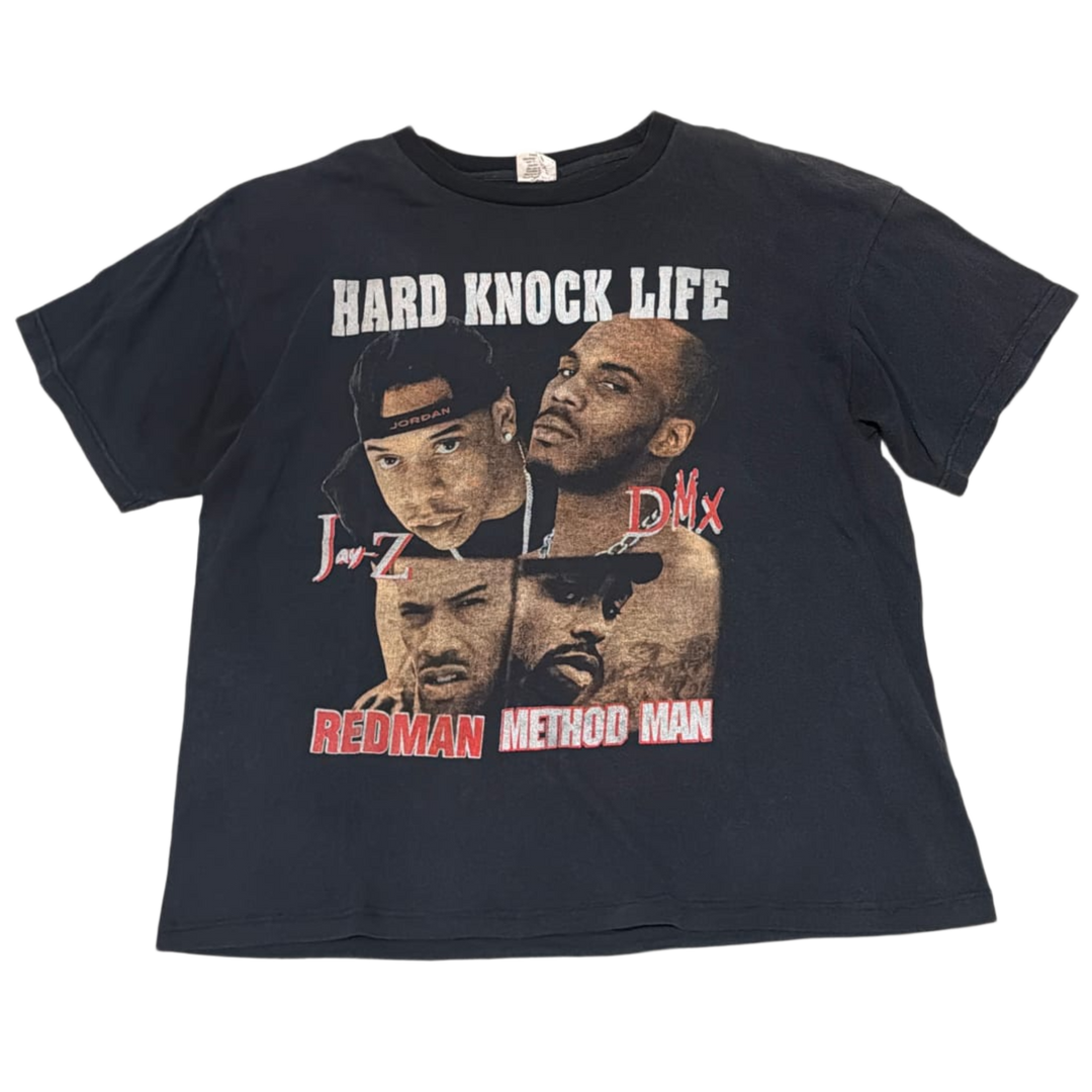 Hard Knock Life 'Black' Vintage Tee