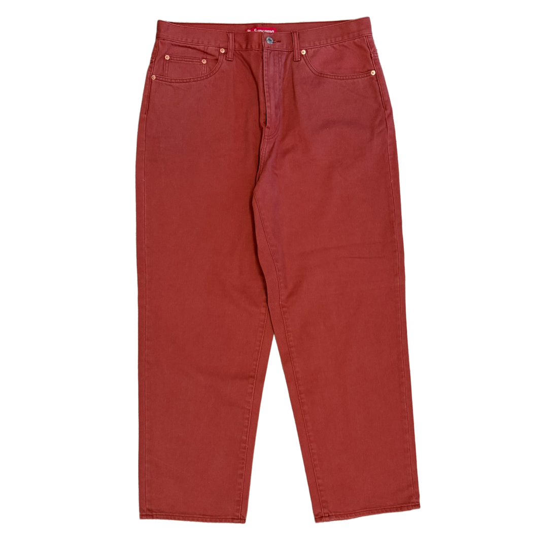 Supreme 'Red Clay' Denim Jeans