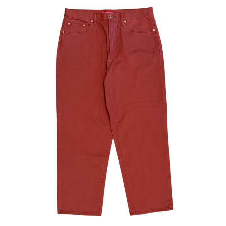 Supreme 'Red Clay' Denim Jeans
