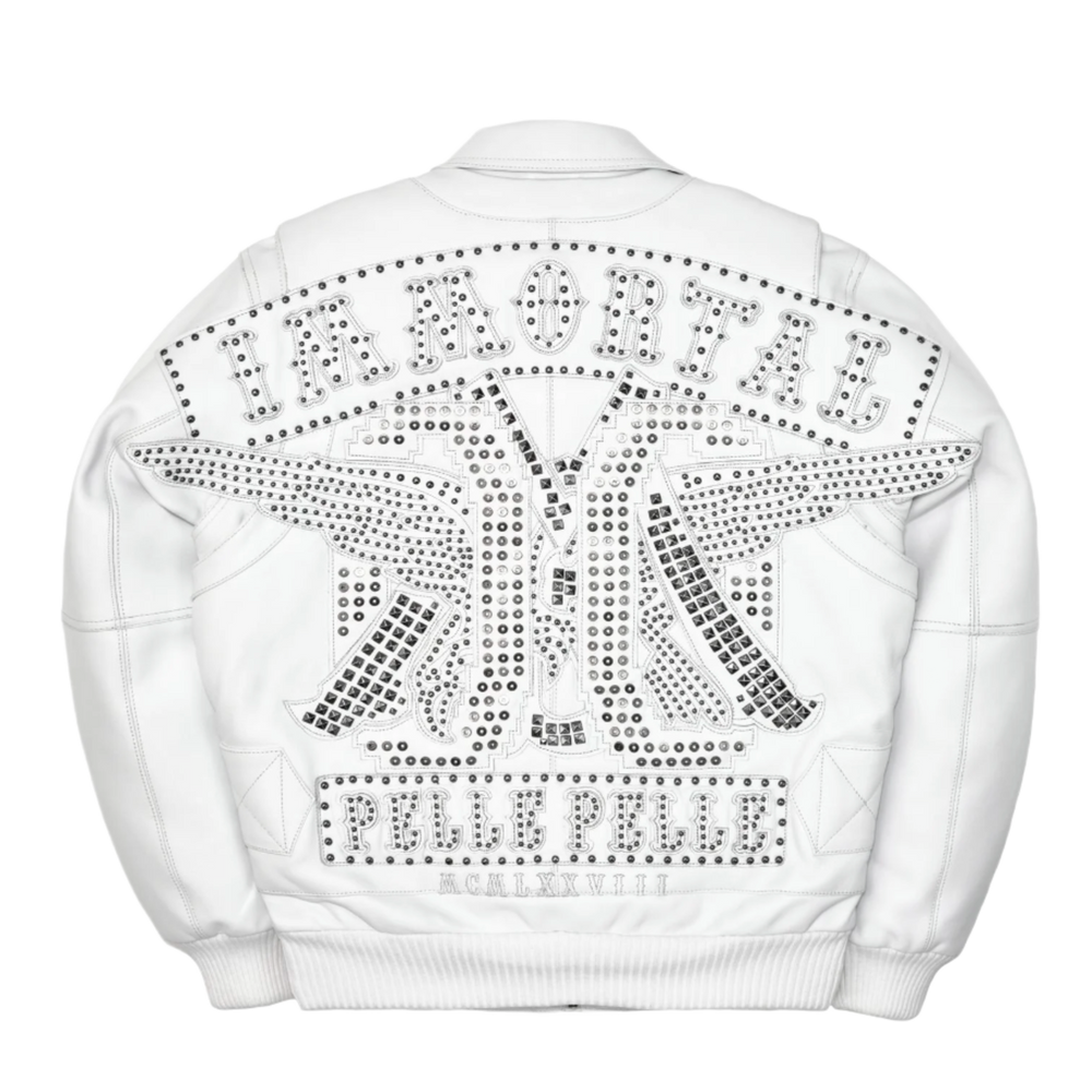 Pelle Pelle 'White' Opium Leather Jacket