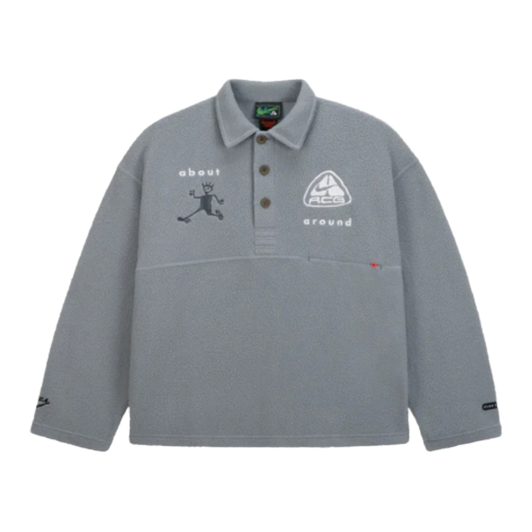 Nike ACG x CPFM Longsleeve Polo Grey