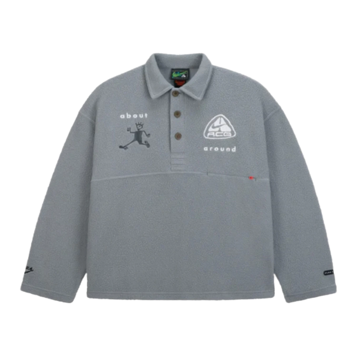 Nike ACG x CPFM Longsleeve Polo Grey