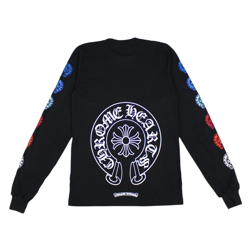 Chrome Hearts Multi Color Horse Shoe Longsleeve 