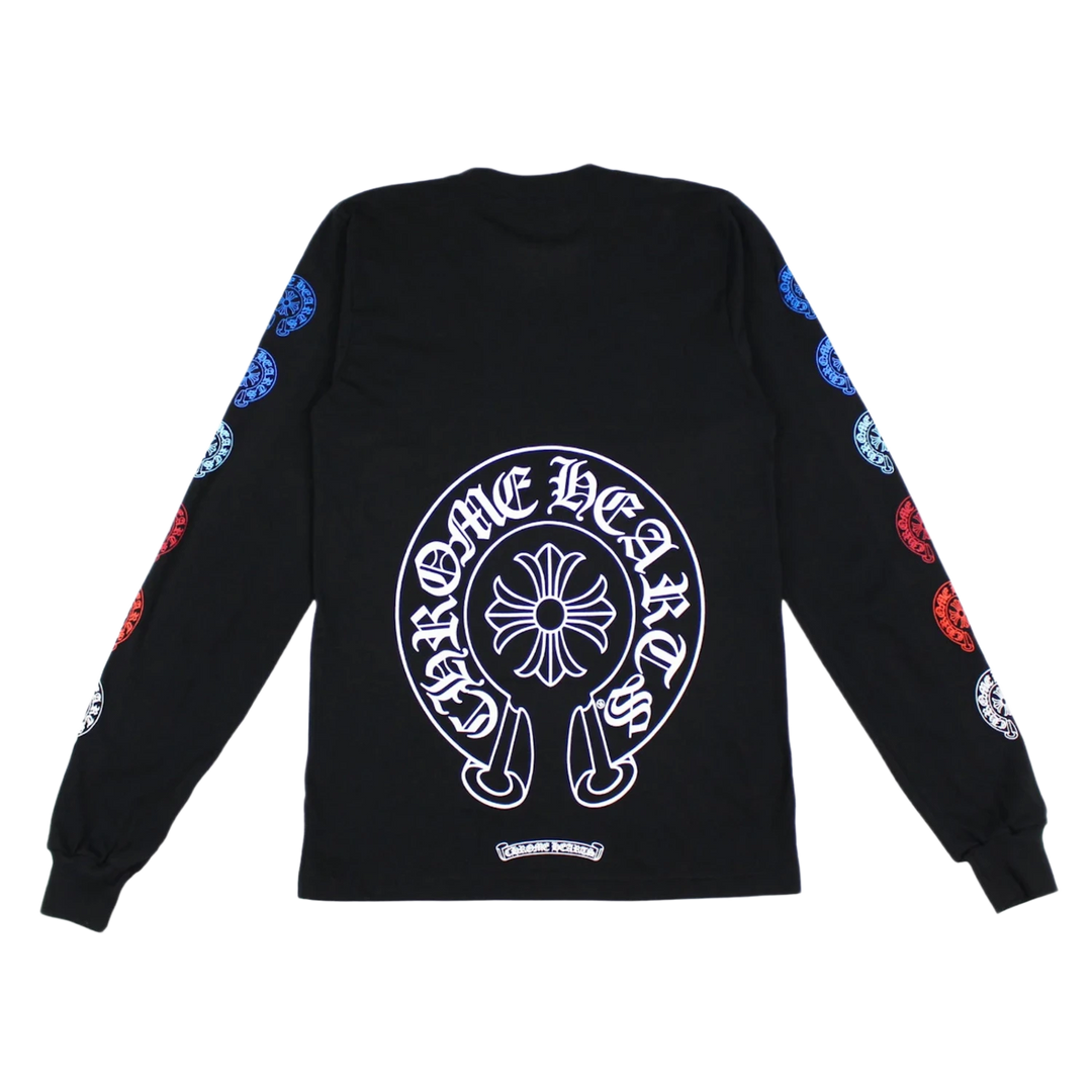 Chrome Hearts Multi Color Horse Shoe Longsleeve 