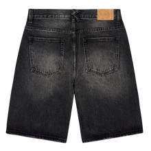 KidSuper Studios 'Rhinestone Faces' Black Denim Shorts