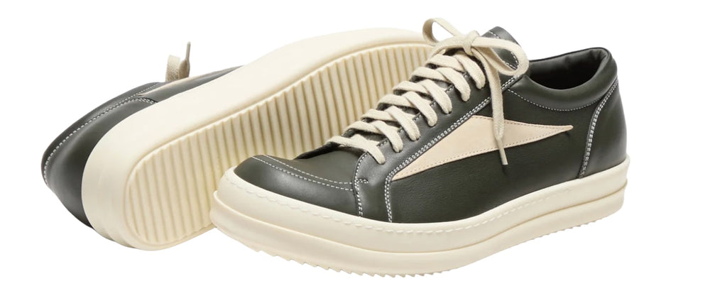 Rick Owens 'Forrest Green' Vintage Sneaks GS