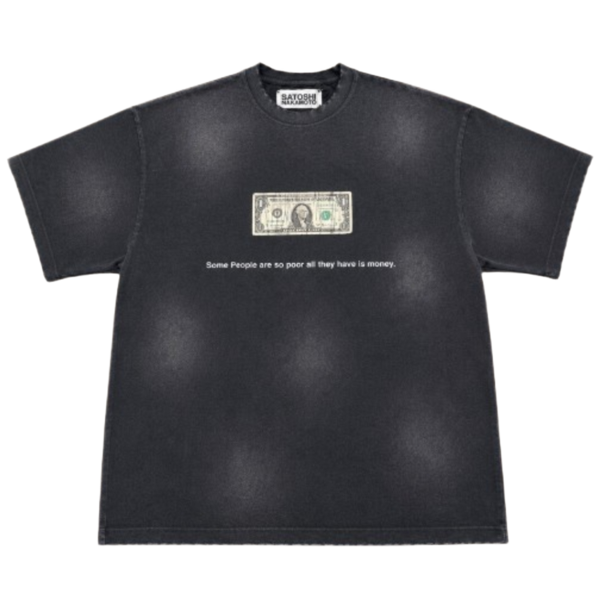 Satoshi Nakamoto Cup Half Full Tee