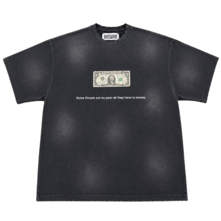 Satoshi Nakamoto Cup Half Full Tee