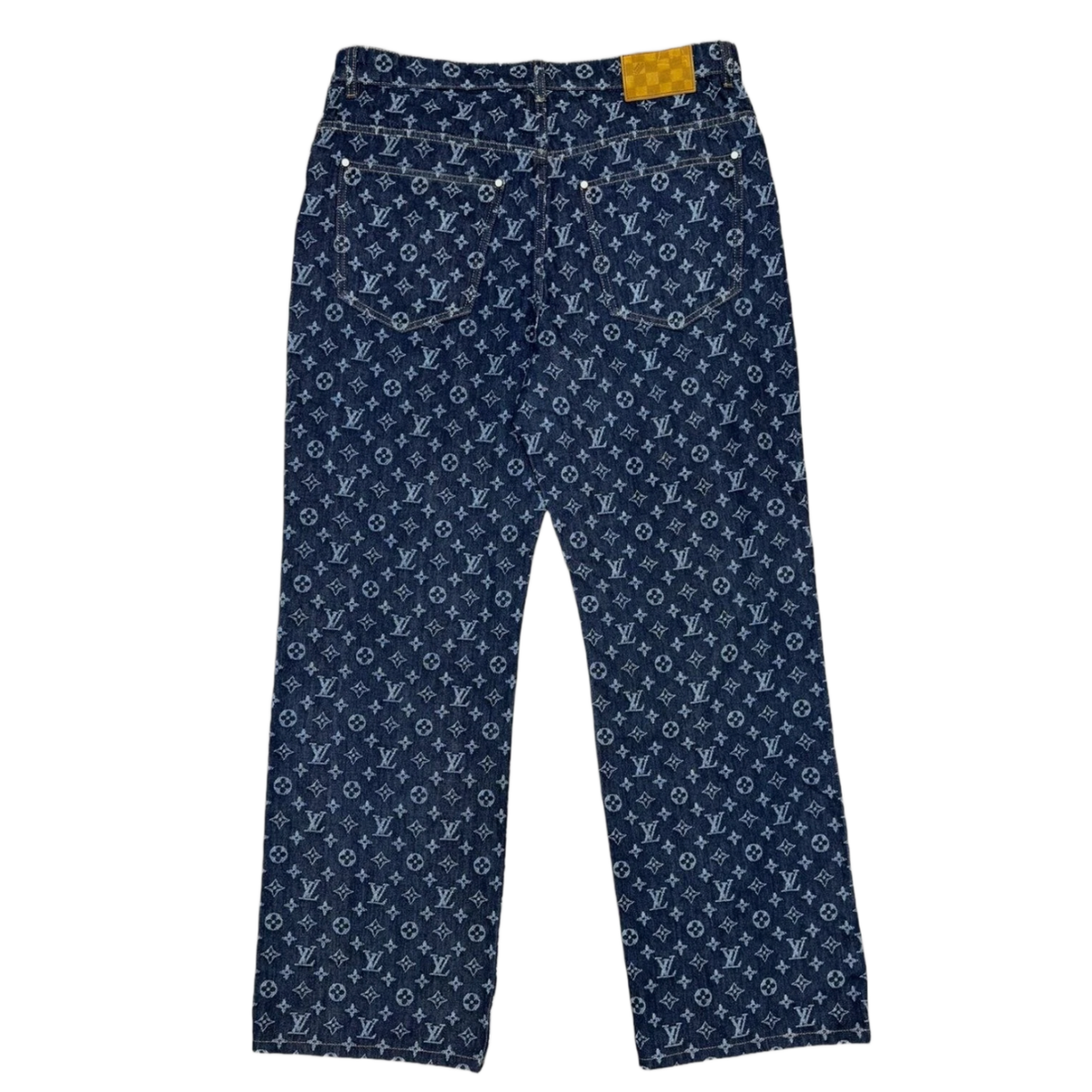 Louis Vuitton 'Jacquard Skate' Denim Jeans