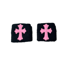 Chrome Hearts 'Pink' Cross Patch Sweat Band