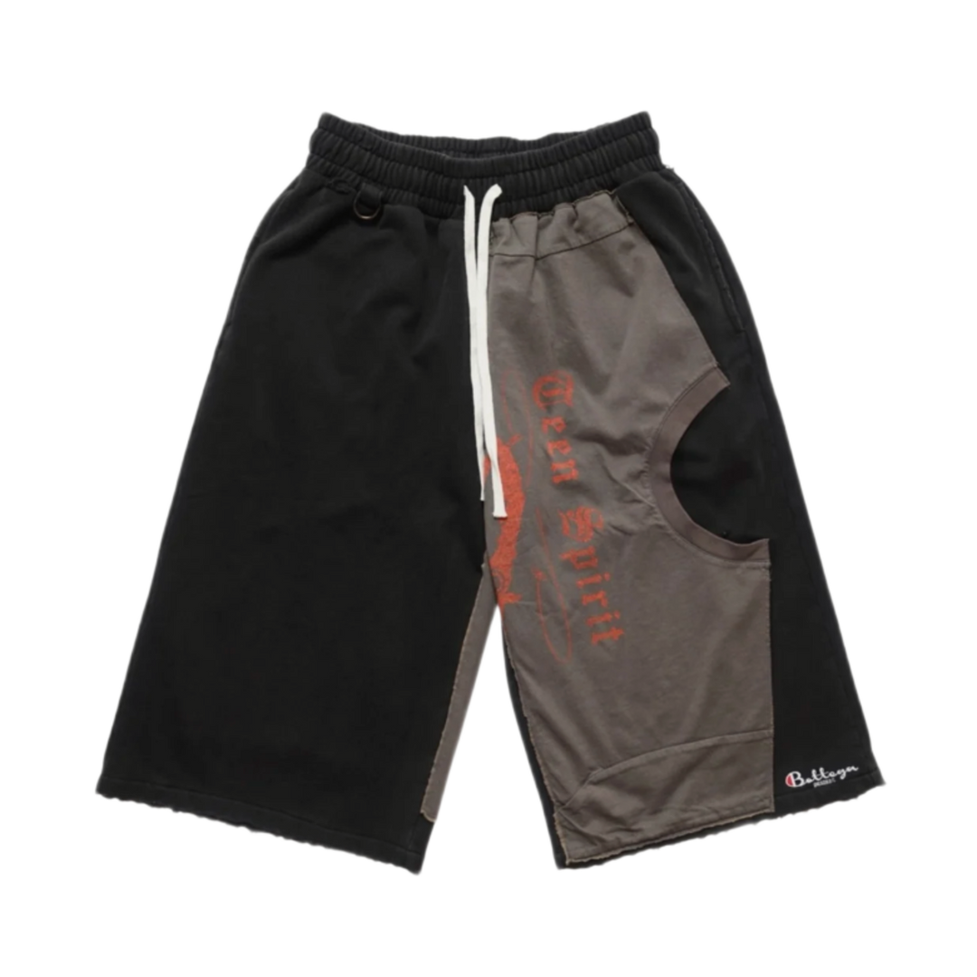 Bottega Desires 'Teen Spirit' 3/4 Sweat Shorts