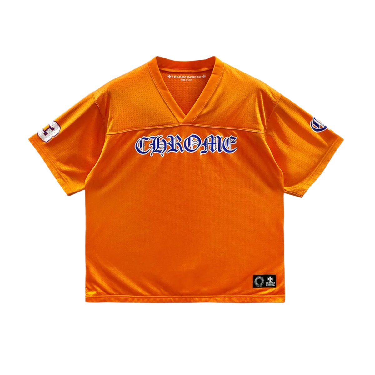 Chrome Hearts 'Orange' NYFW Short Sleeve Mesh Jersey