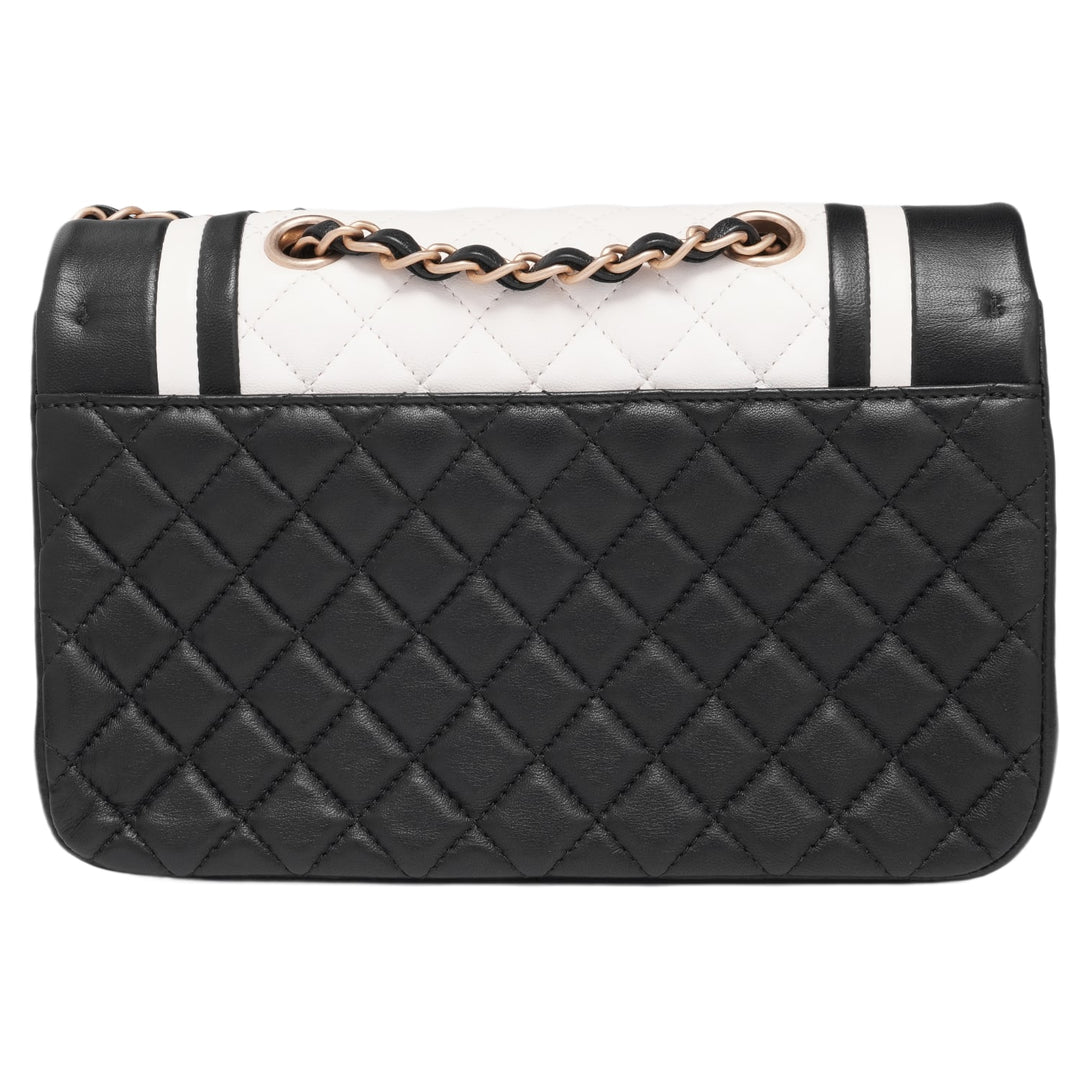 Chanel 'Bicolor' Small Lambskin Paris Cosmopolite Flap Bag