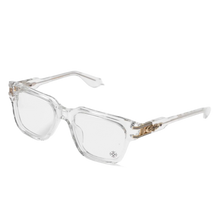 Chrome Hearts 'Bulge' Crystal/Gold Glasses