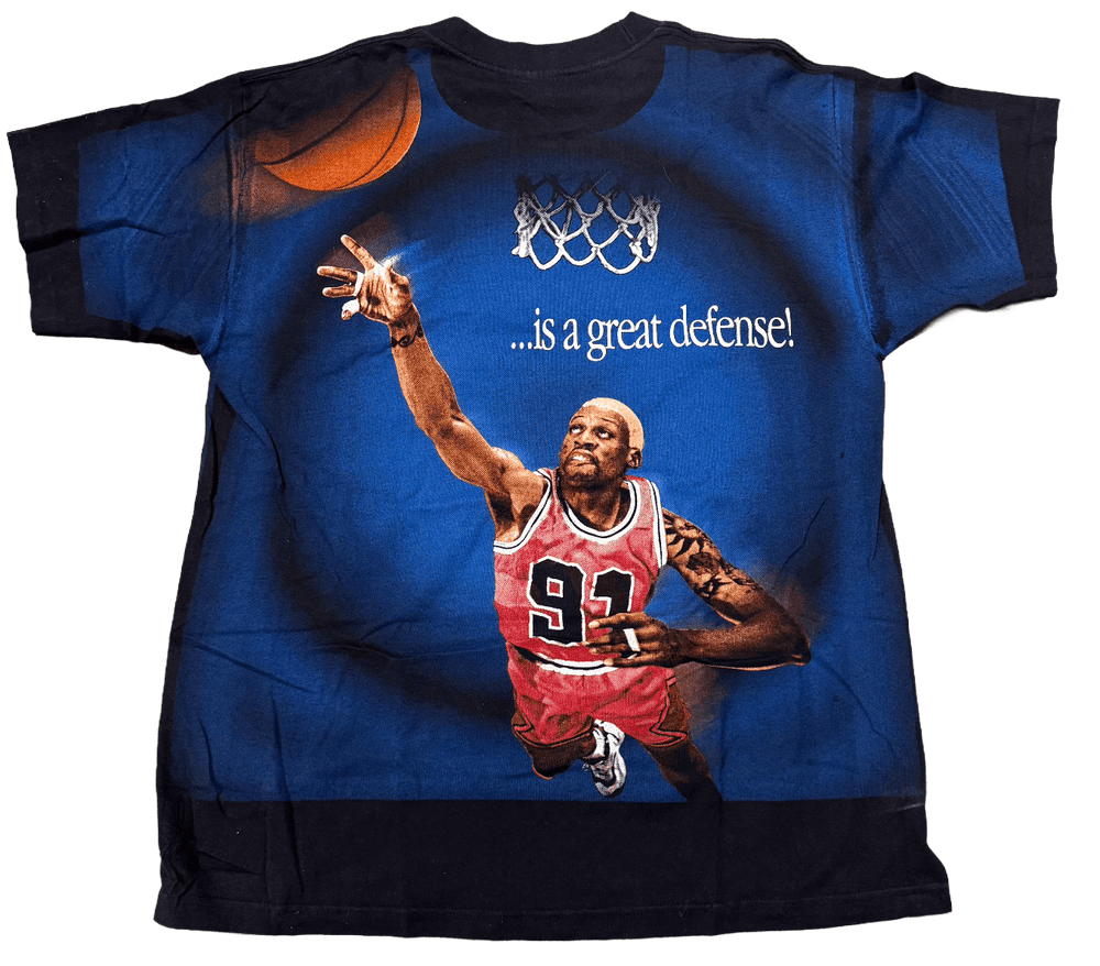 Not Applicable 'Dennis Rodman Photo' Vintage Tee