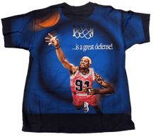 Not Applicable 'Dennis Rodman Photo' Vintage Tee