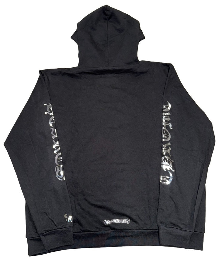 Chrome Hearts 'Reflective Silver' Online Exclusive Vertical Logo Hoodie