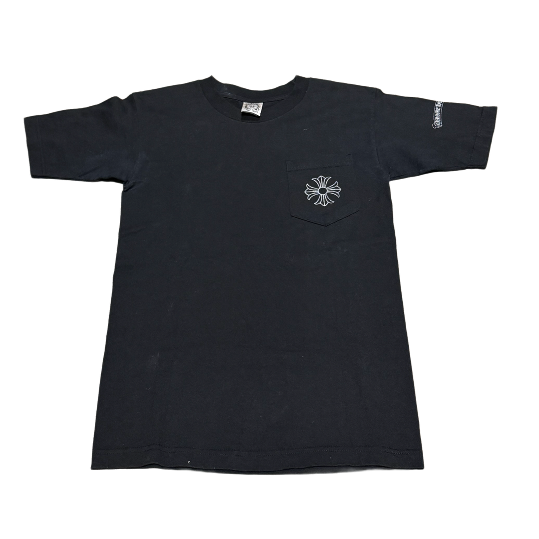 Chrome Hearts Vintage 'Plus Cross Square Malibu' Black Tee