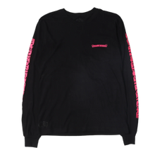 Chrome Hearts 'Pink Vertical Logo' Longsleeve Tee