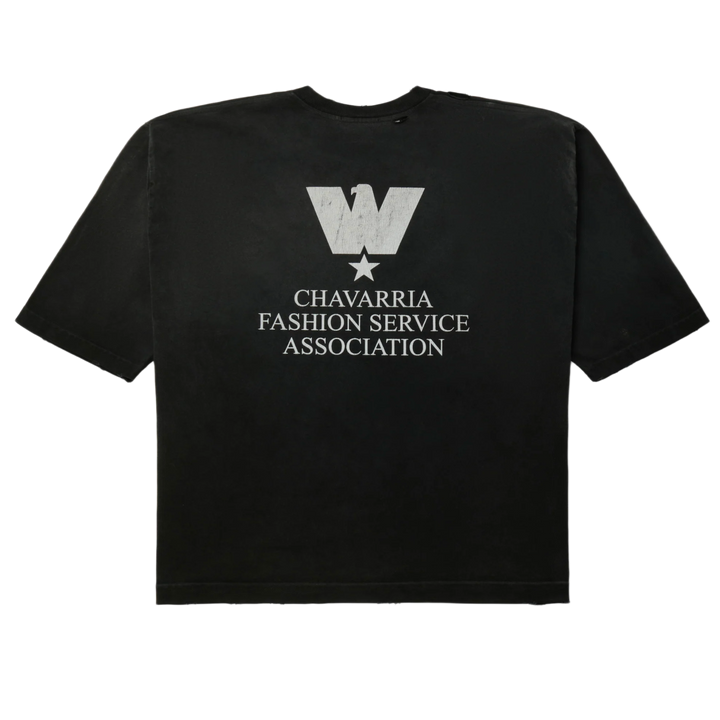 Willy Chavarria 'Black' Fashion Service Tee