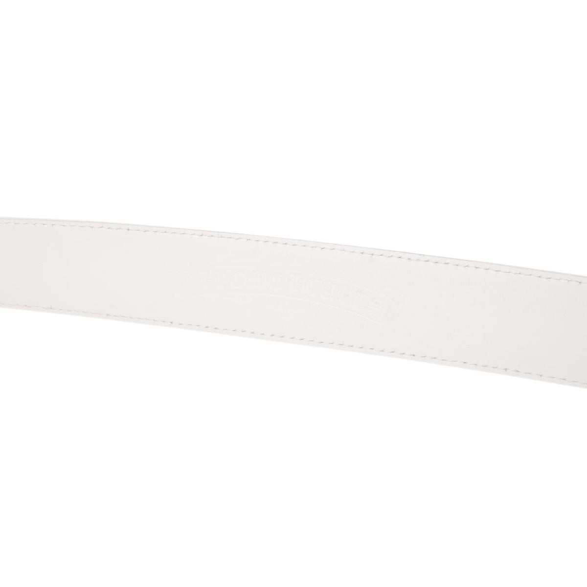Chrome Hearts 'White' Leather Belt Strap