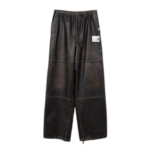 Maison Mihara Yasuhiro 'Black' Baggy Leather Pants