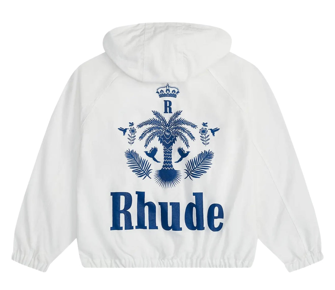 Rhude 'Palm' White Track Jacket