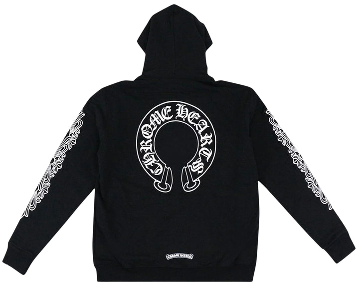 Chrome Hearts 'Horseshoe' Logo Black Zip Up