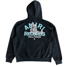 Amiri 'Records Wolf' Black Hoodie