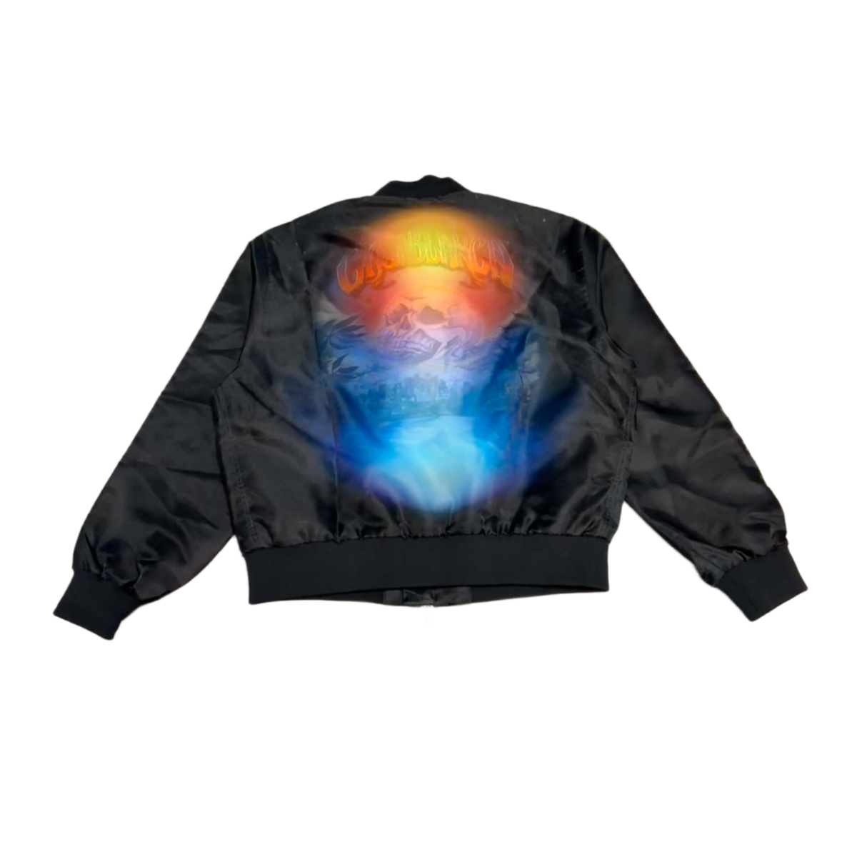 Casablanca 'Black' Gradient Bomber Jacket