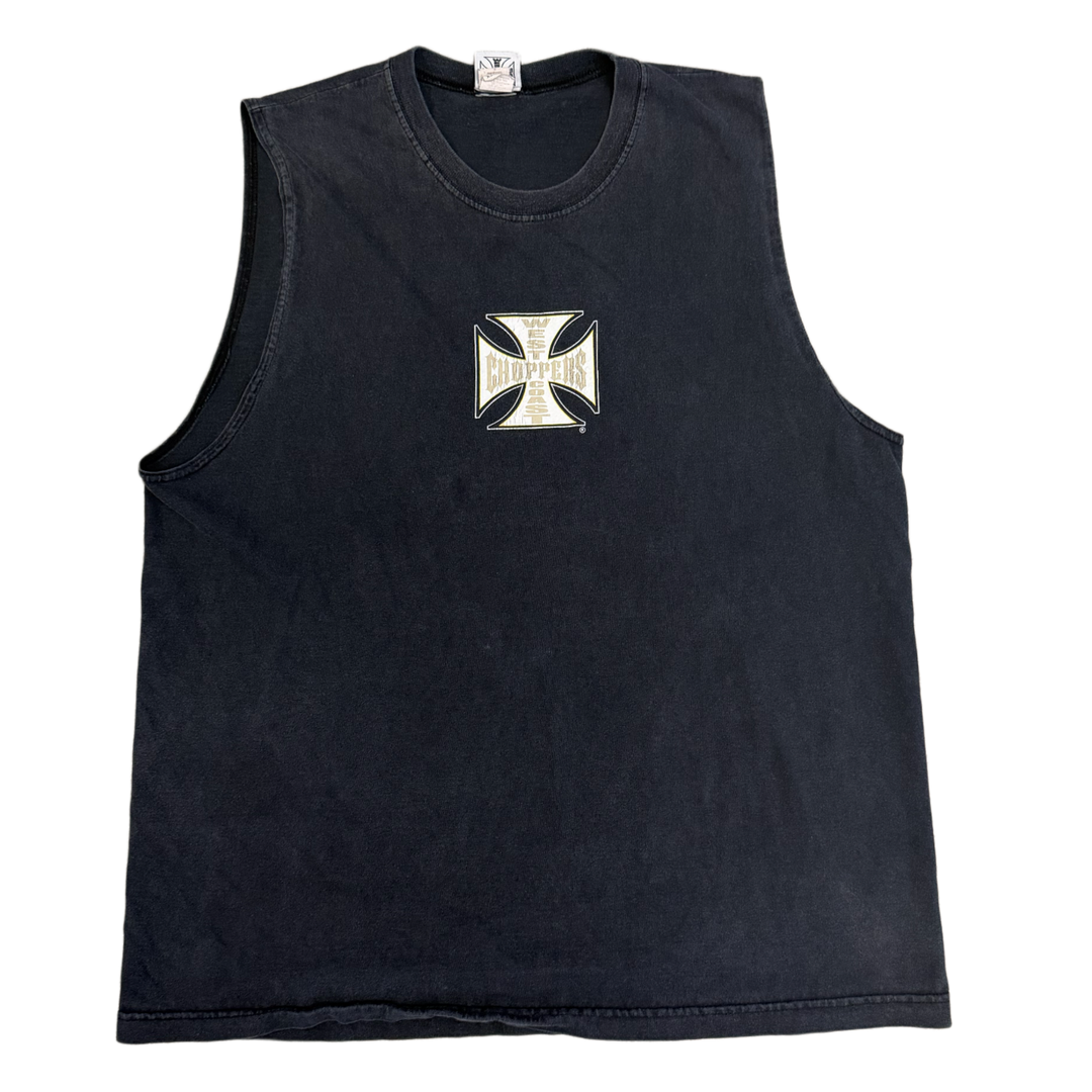 West Coast CHoppers 'Long Beach Logo' Vintage Cutoff