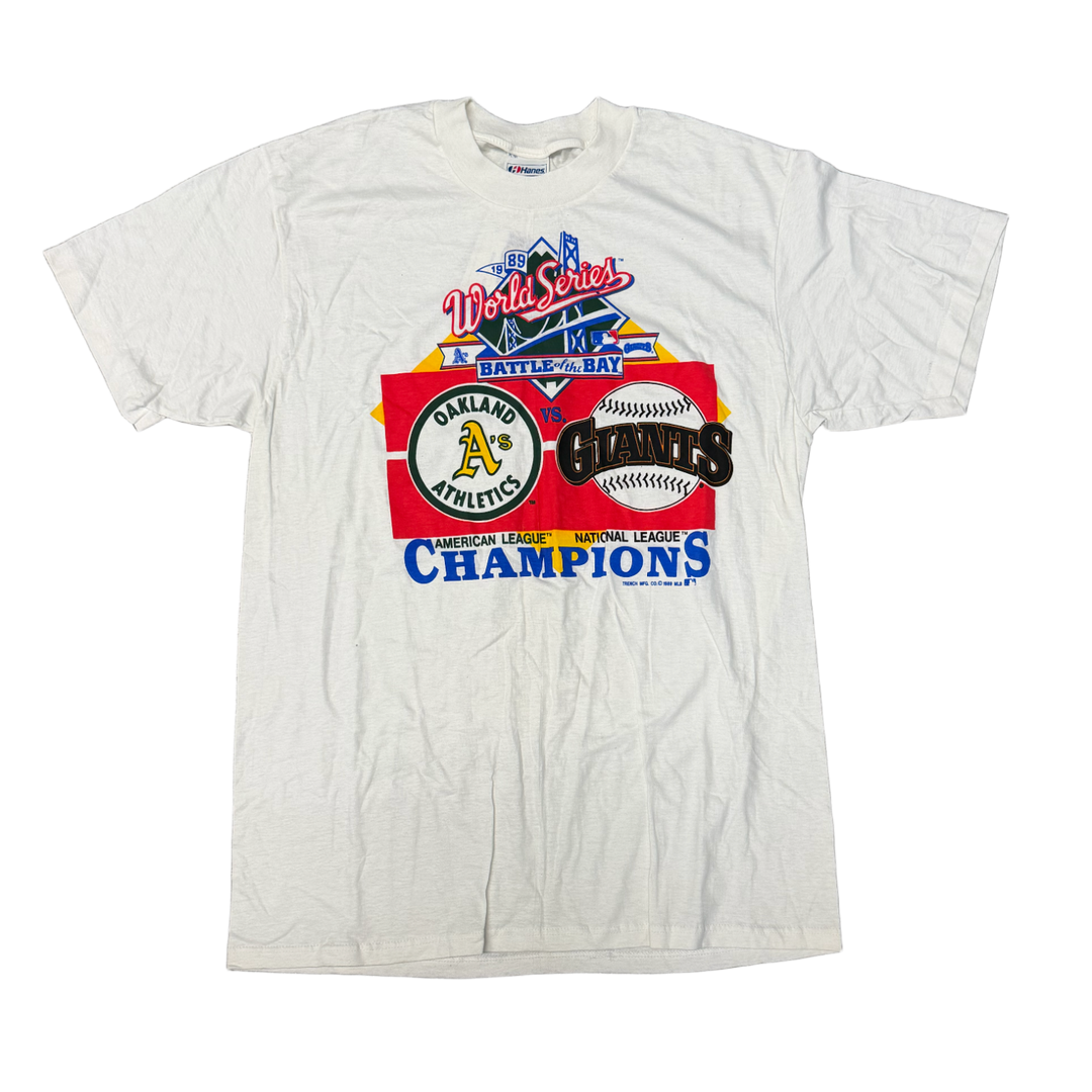 MLB 'Battle of The Bay 1989' Vintage Tee