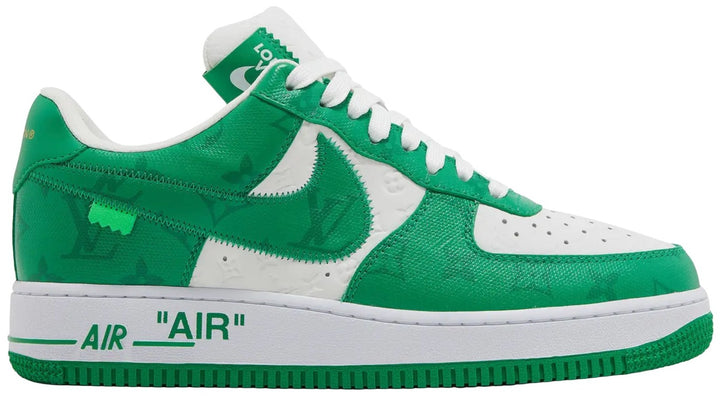 Louis Vuitton Nike Air Force 1 Low By Virgil Abloh White Green