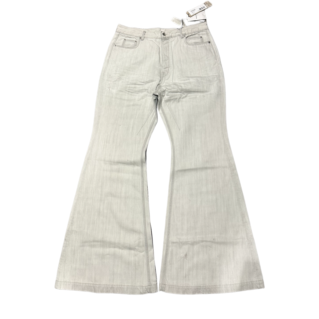 Rick Owens DRKSHDW 'Milk Wash' Bolan Bootcut Pants
