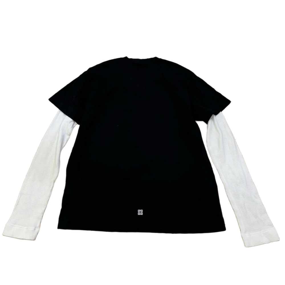 Givenchy 'Layered' Black Longsleeve