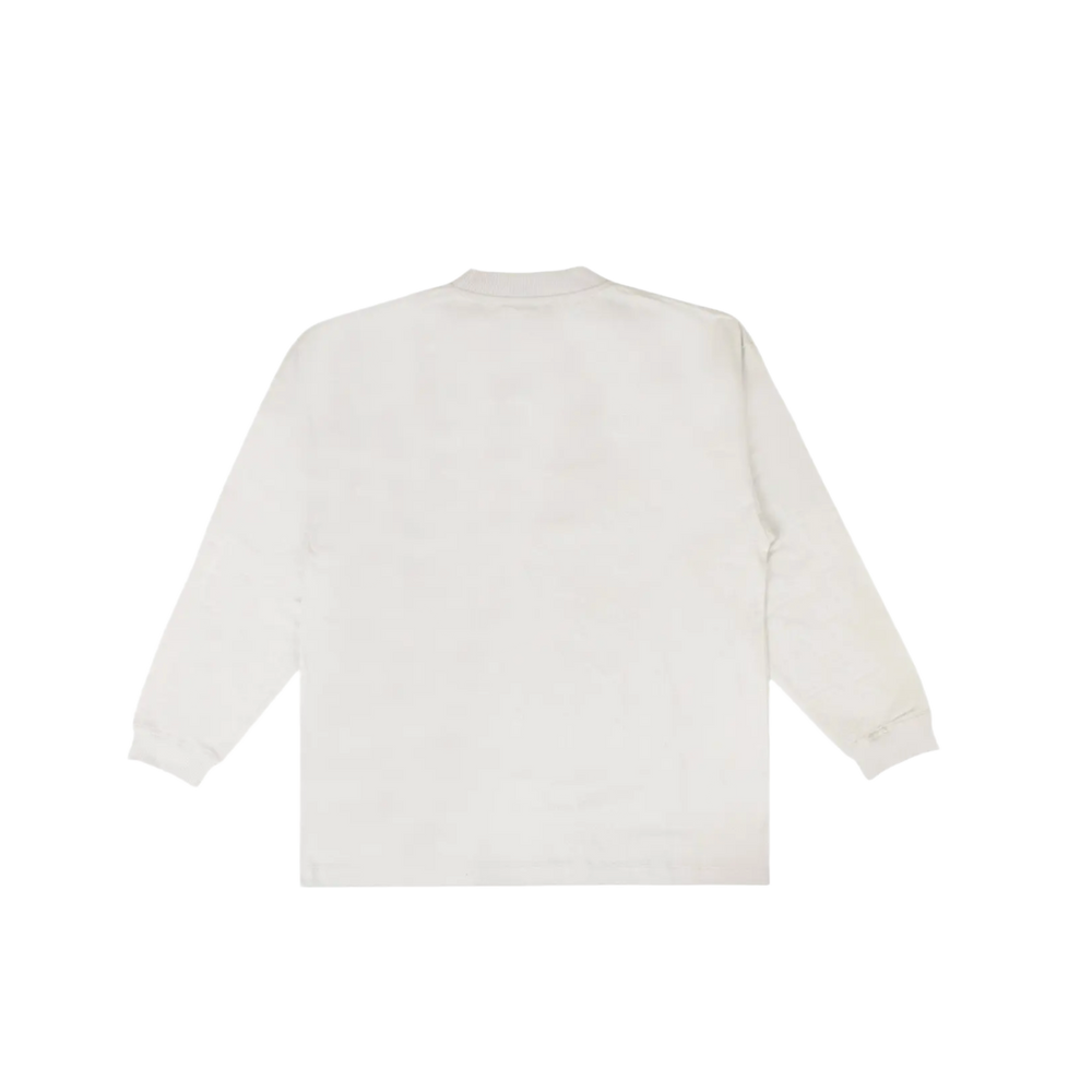 424 'Red Logo' White Longsleeve Tee